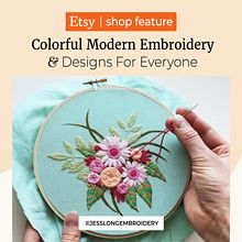 Colorful Modern Embroidery Designs for Everyone