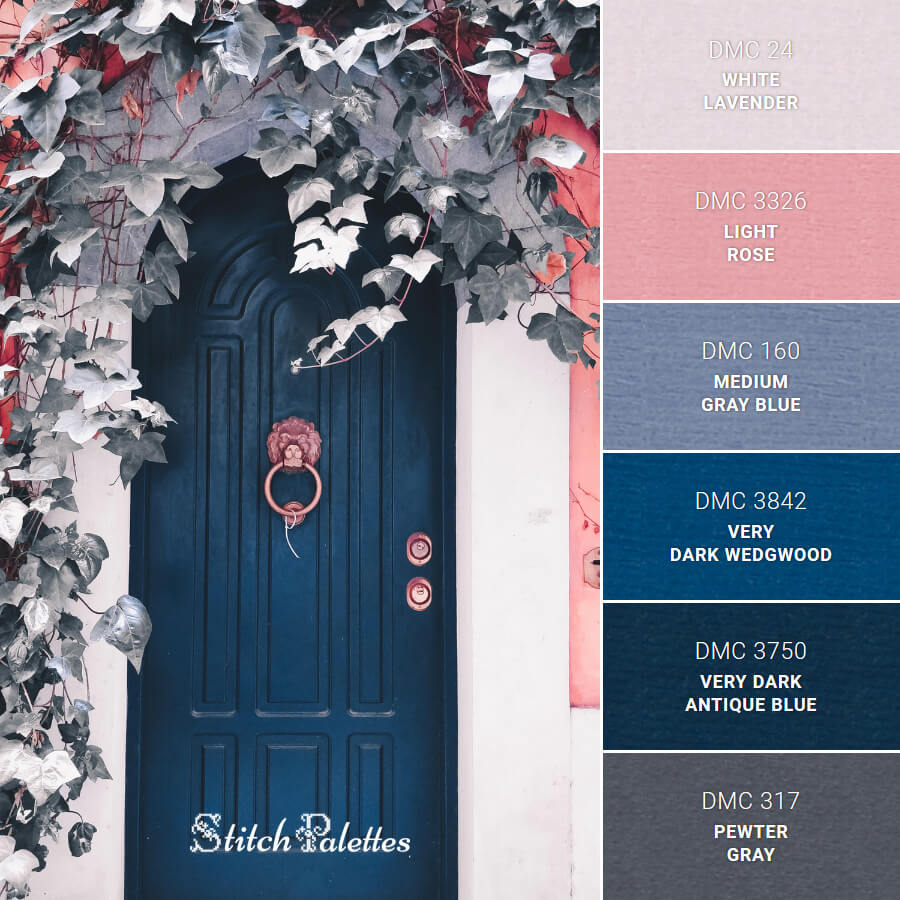 Stitch Palette SPA0162: Door In Rome