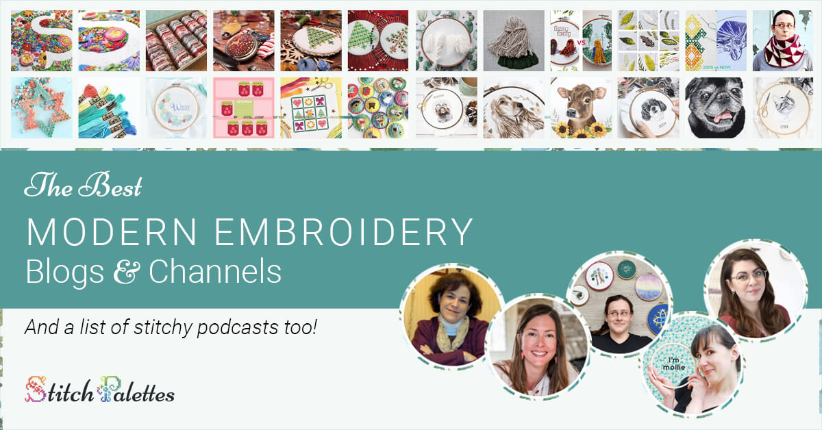 The Best Modern Embroidery Blogs & Channels