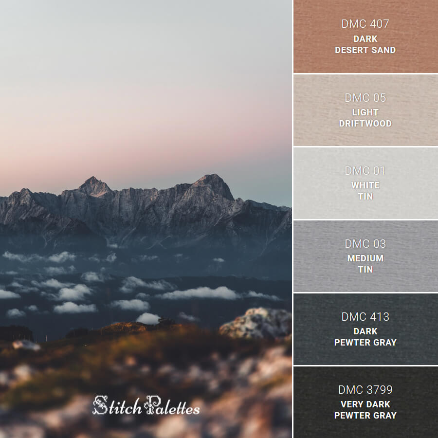 Stitch Palette SPA0413: Morning Mood