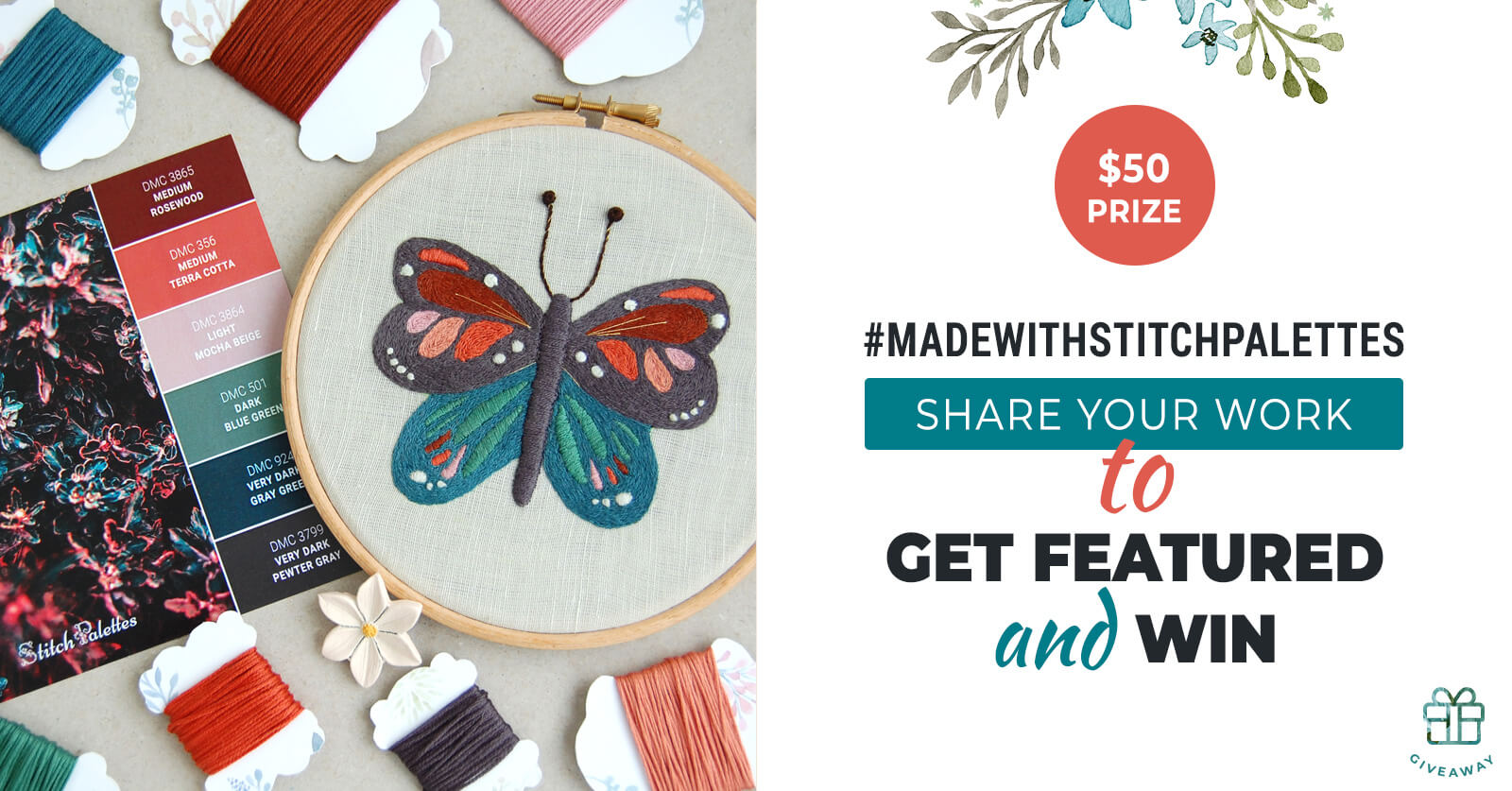 Share Your Work With The Stitch Palettes Community & Win