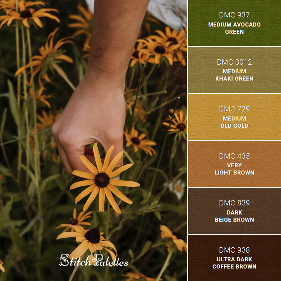 Picking Yellow Flowers