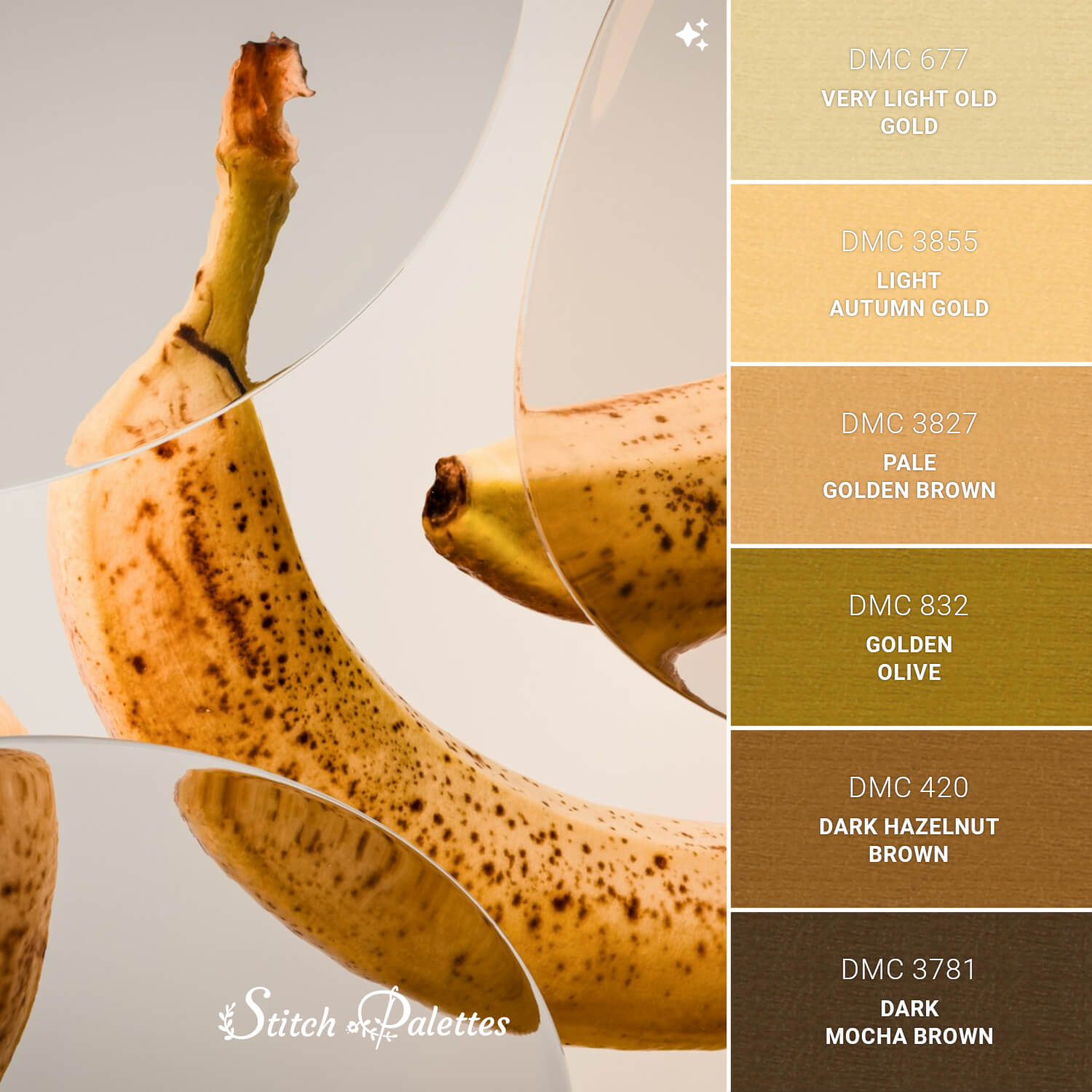 Perfect Imperfections - Embroidery Color Palette (With Thread Codes)