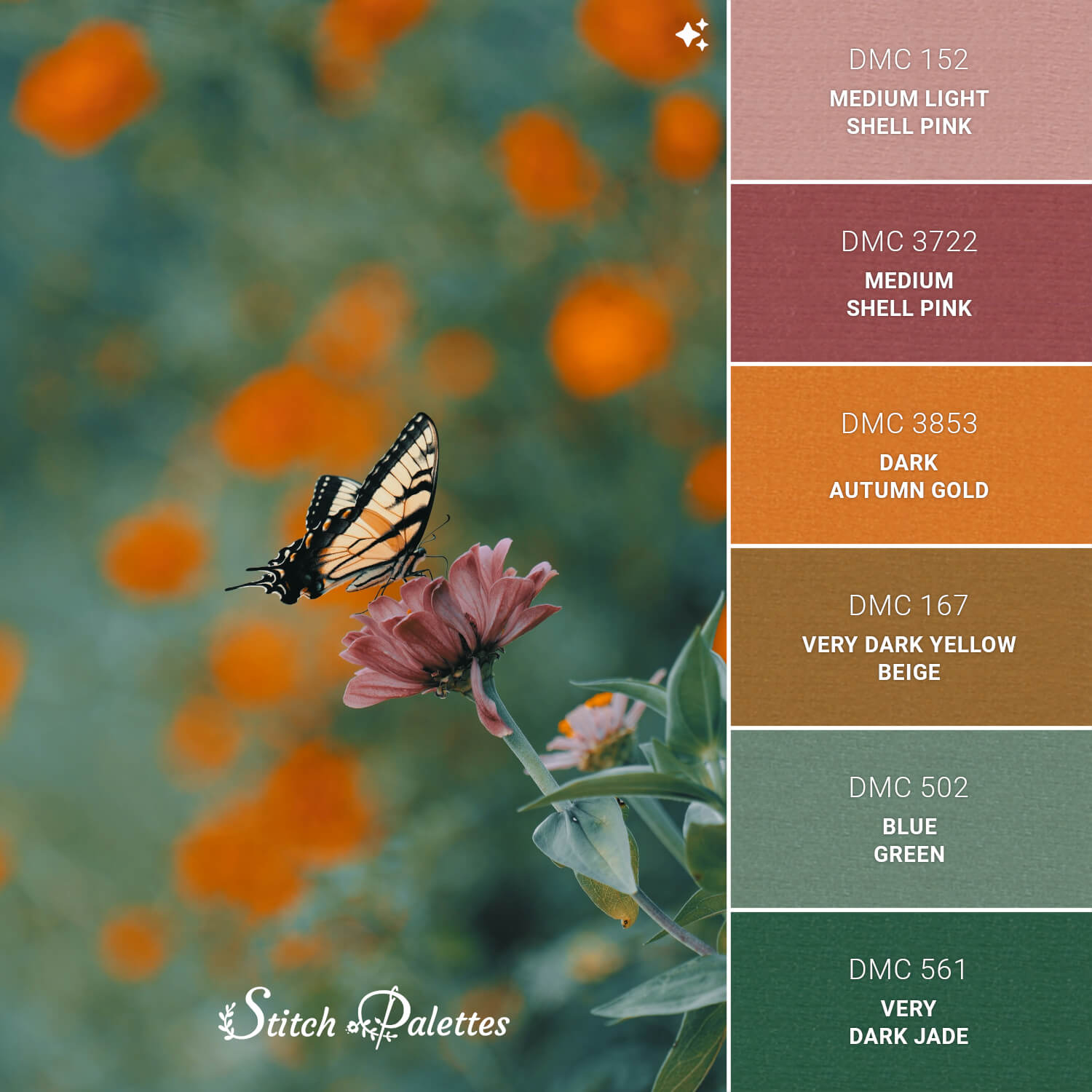 Stitch Palette SPA1862: The Pretty Pollinator