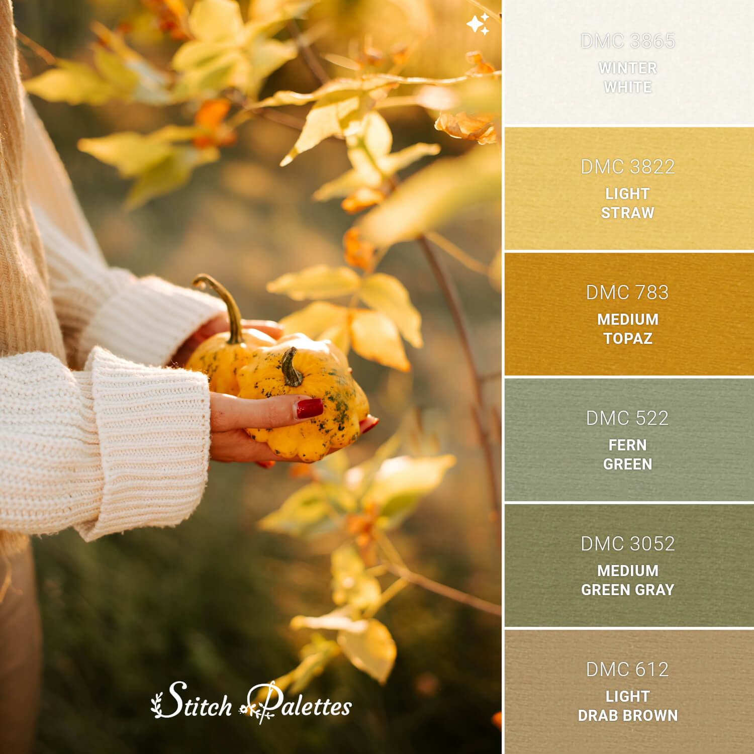 Stitch Palette SPA1870: Fruits Of Fall
