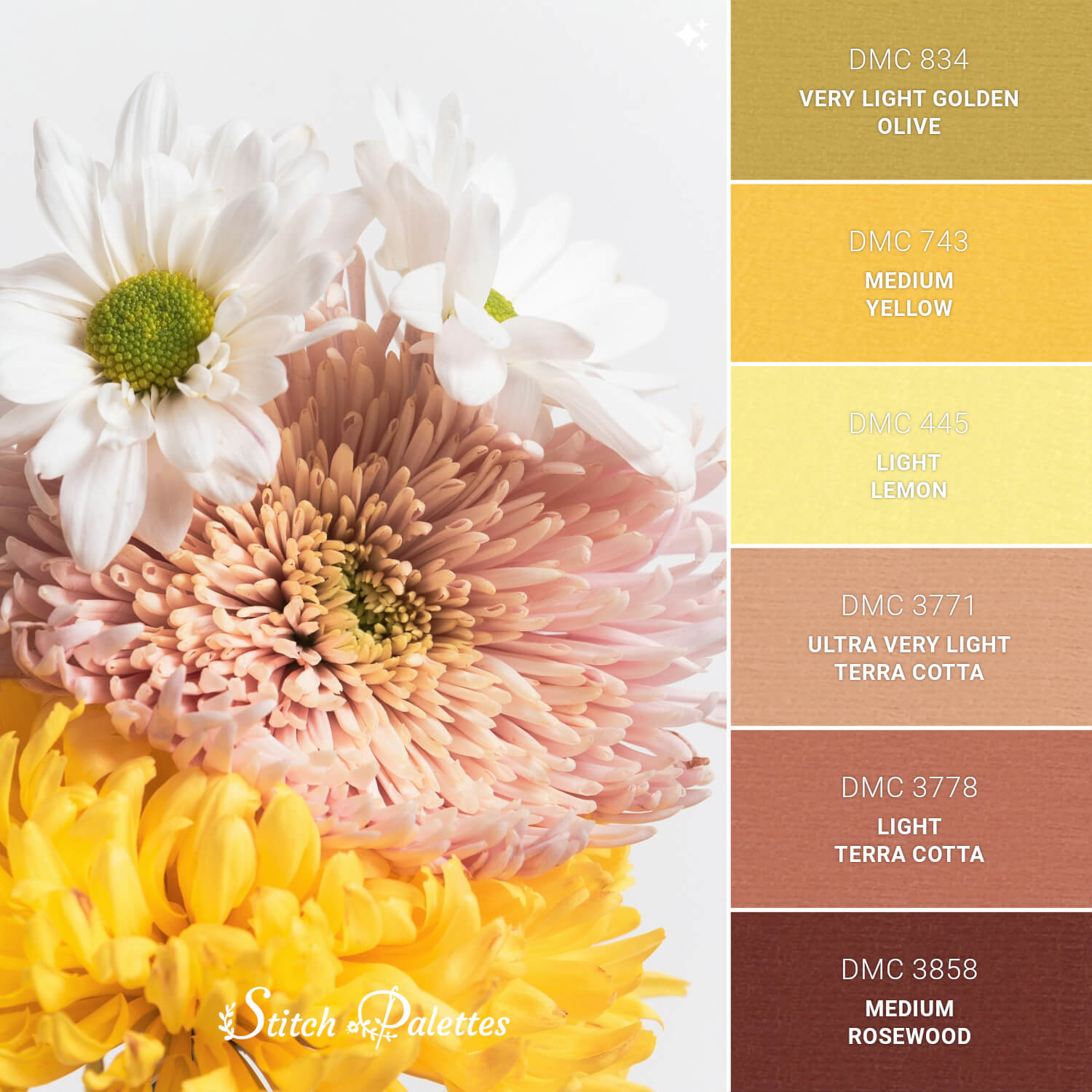 Stitch Palette SPA1927: Floral Spring