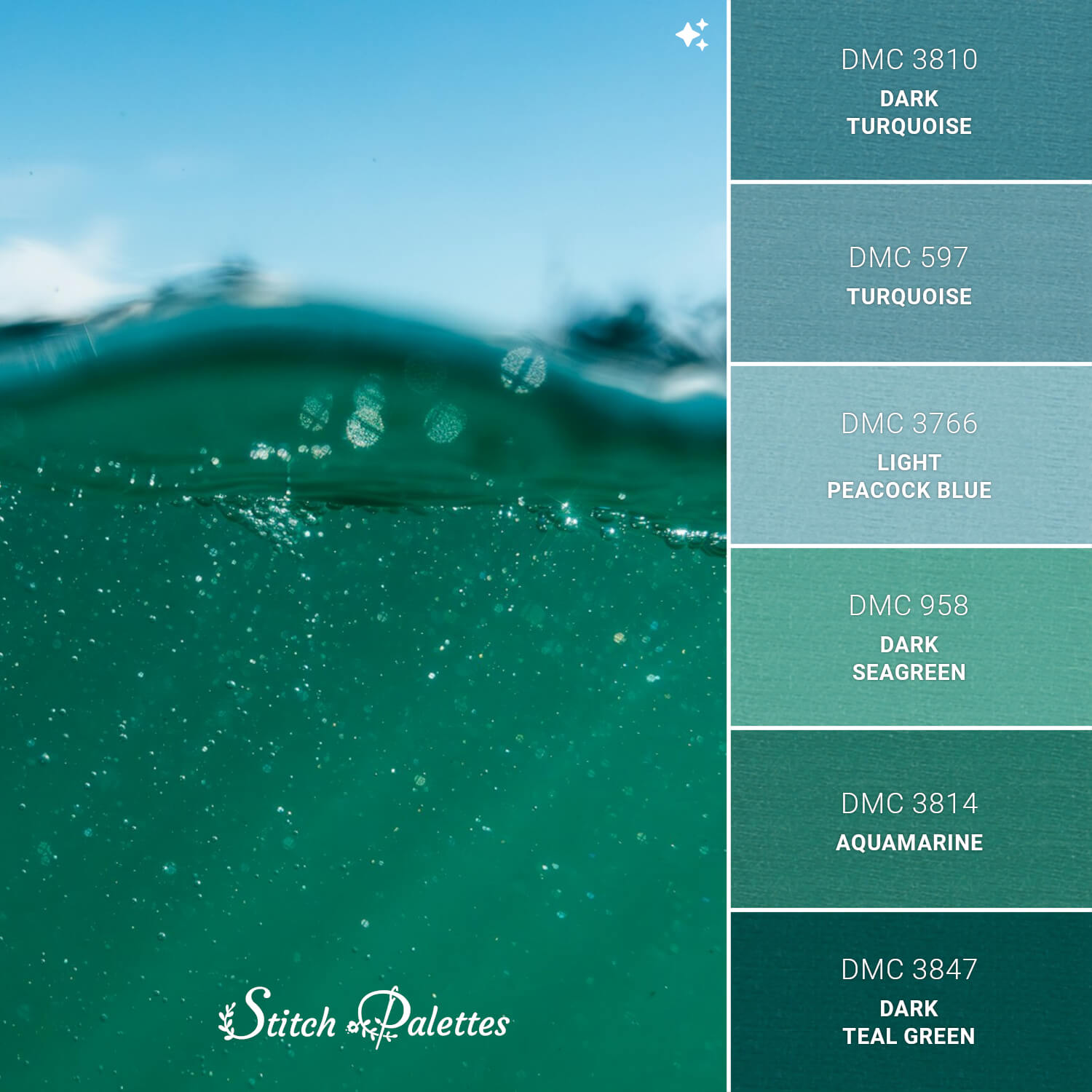 Stitch Palette SPA1932: Under The Wave