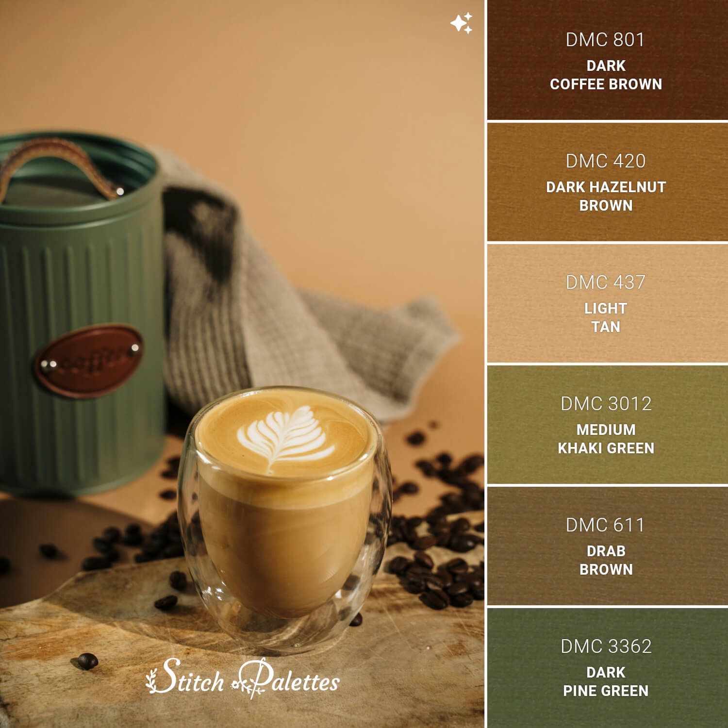 Stitch Palette SPA1934: Espresso Break