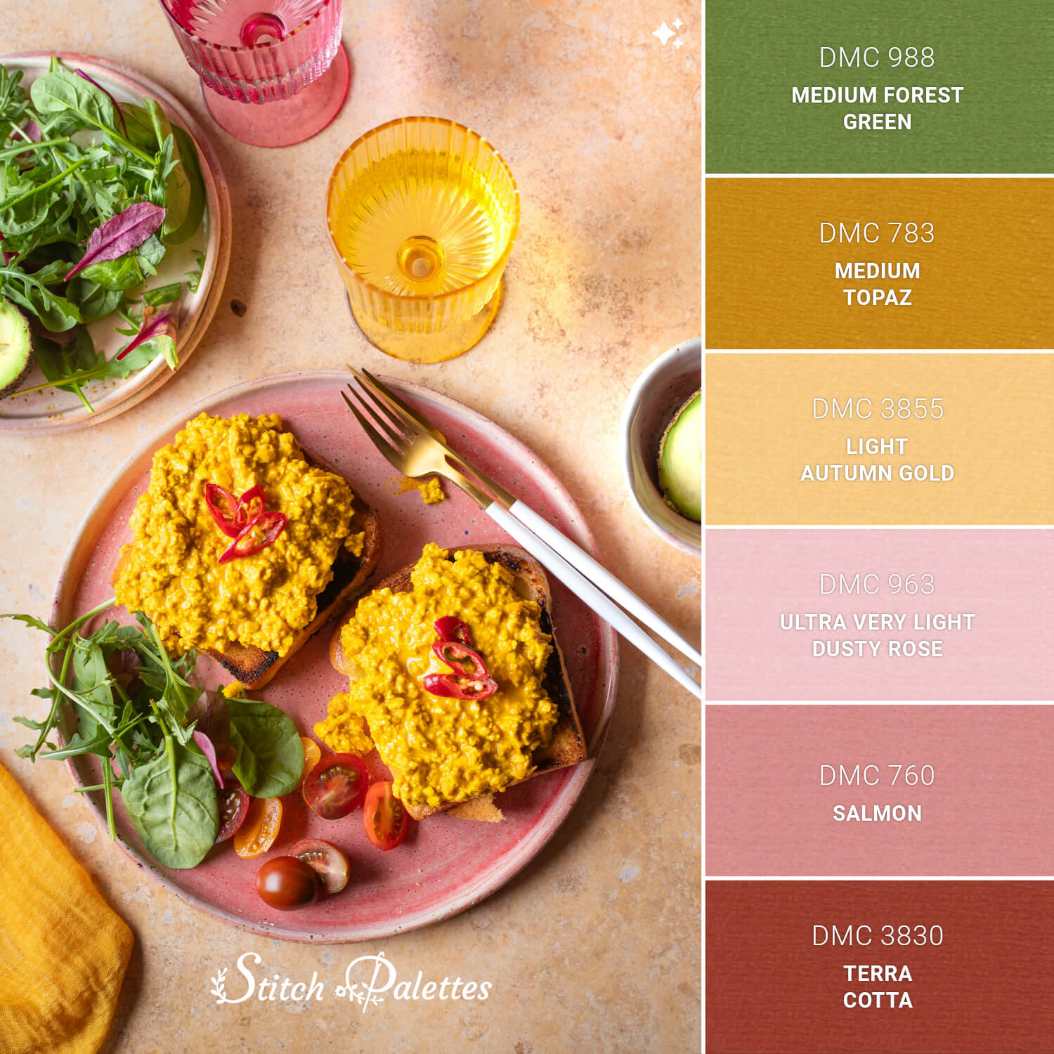 Stitch Palette SPA1964: A Burst Of Energy