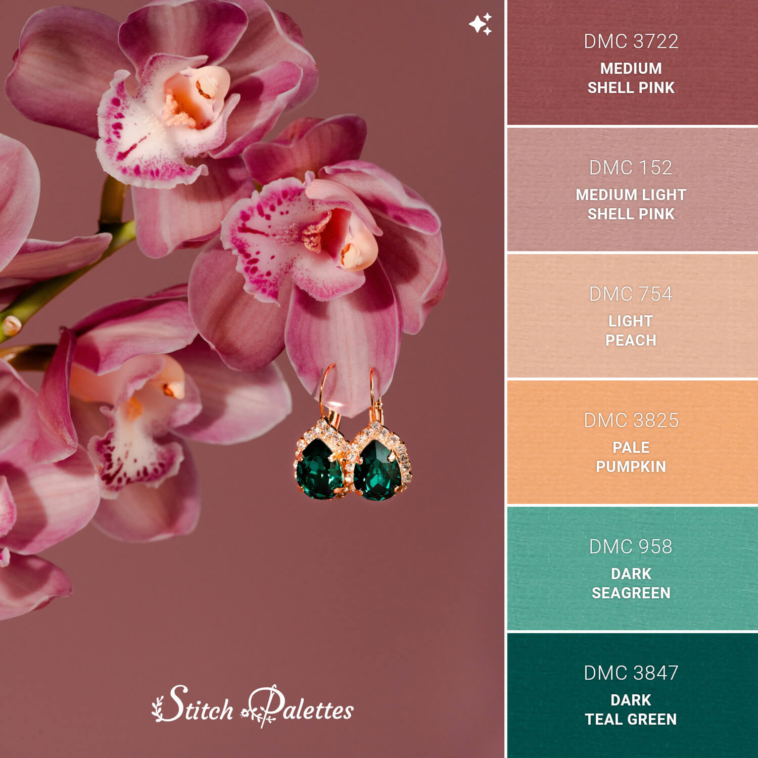 Stitch Palette SPA1998: Precious Stones
