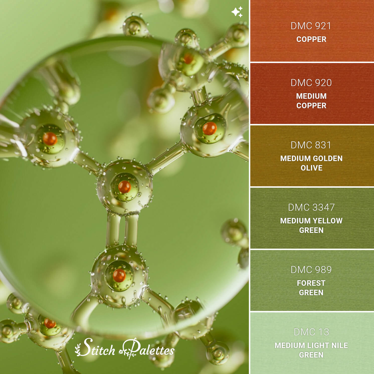 Stitch Palette SPA2030: Molecular Structures