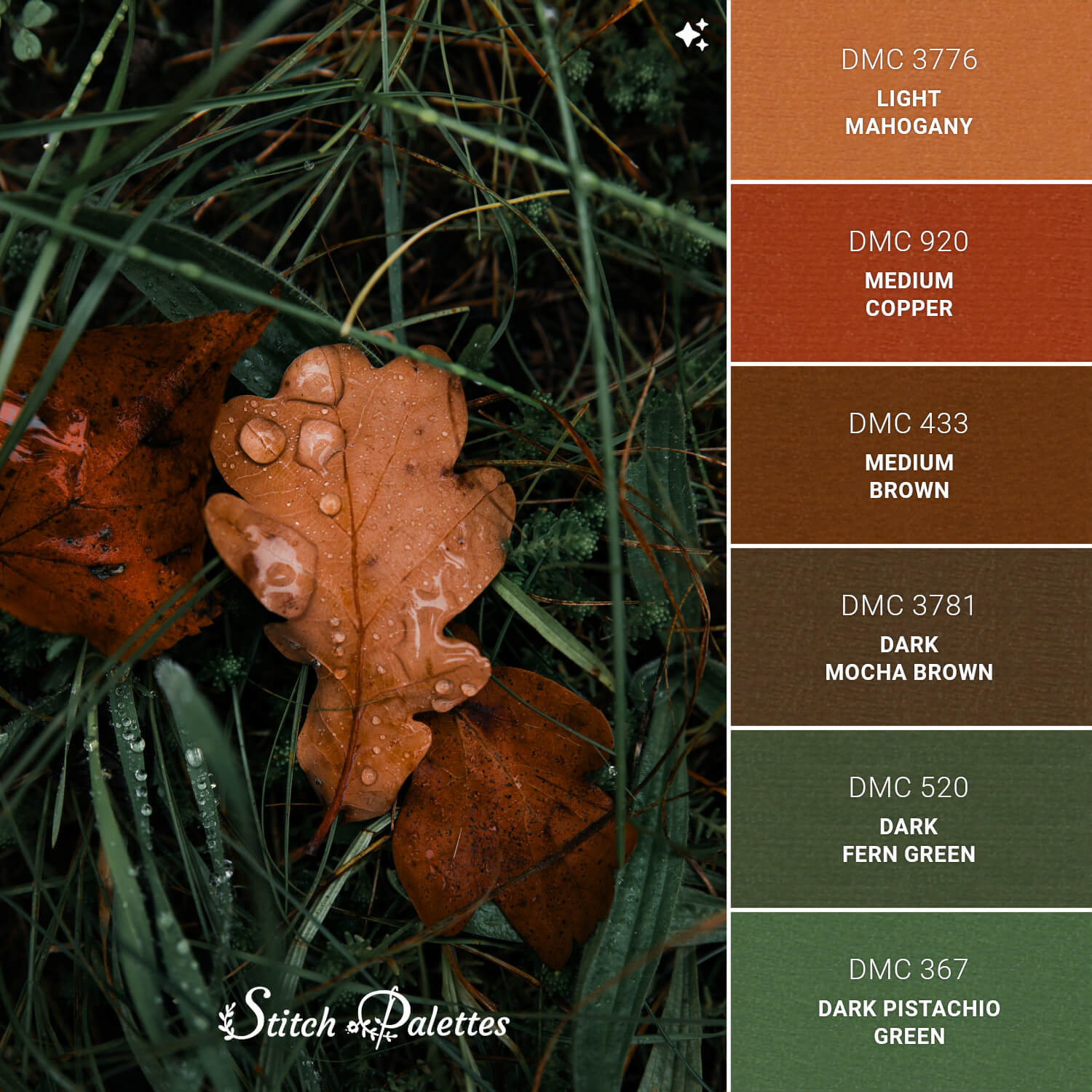 Stitch Palette SPA2055: Ominous Oak