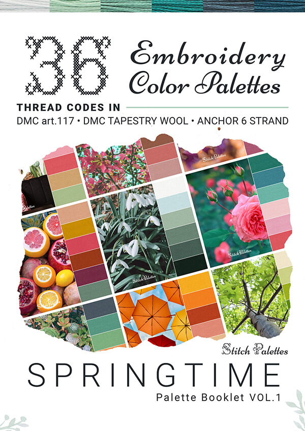 36 Spring Color Palettes