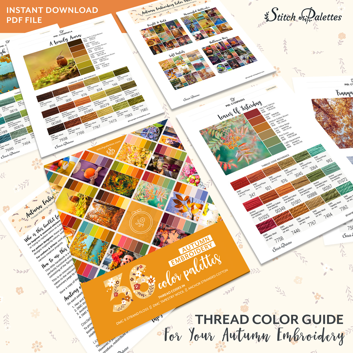 The Autumn Palette Booklet (Printed)
